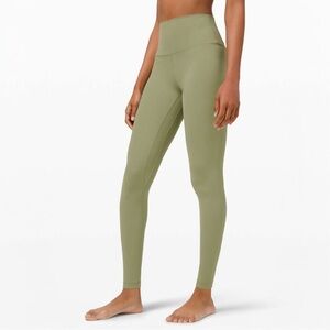 Lululemon Align High Rise Pant 28” Rosemary Green Size 8 Nulu Yoga